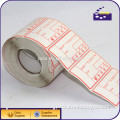 With high quality and fast delivery sticker paper label